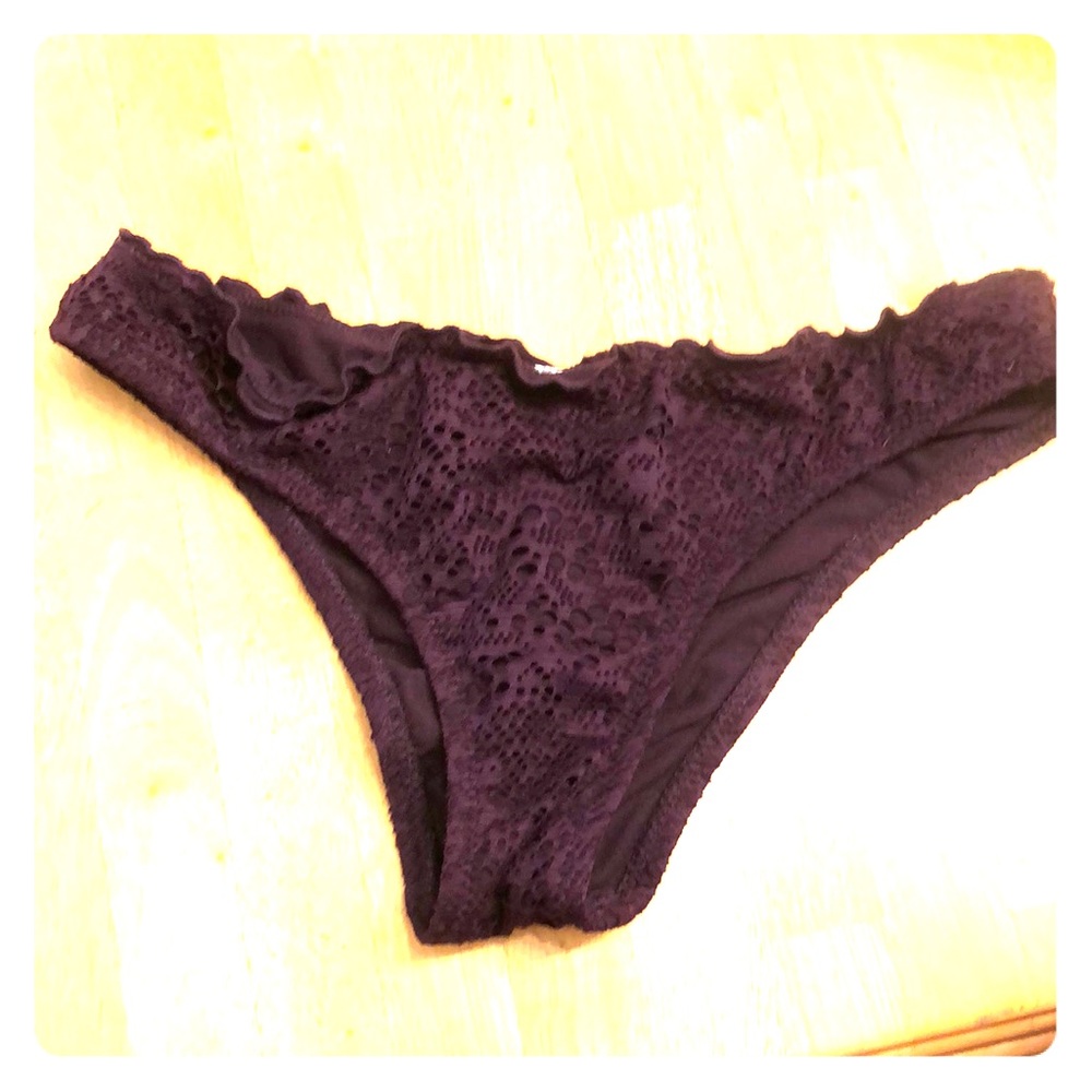 Dark purple cheeky bottoms